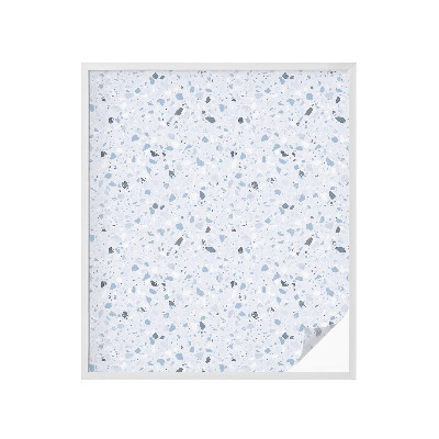 Opaque window film stained glass style Modern mosaic