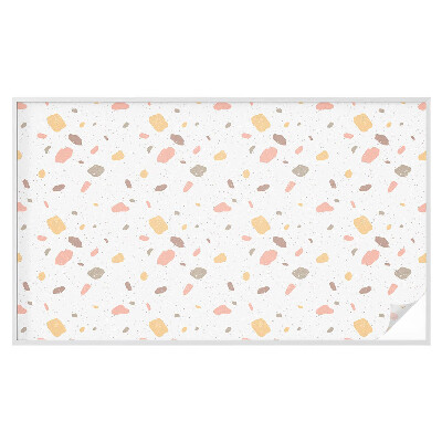 Patterned window film Abstract terrazzo