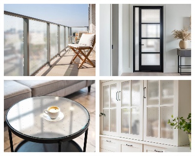 Frosted glass film stained glass effect Minor points