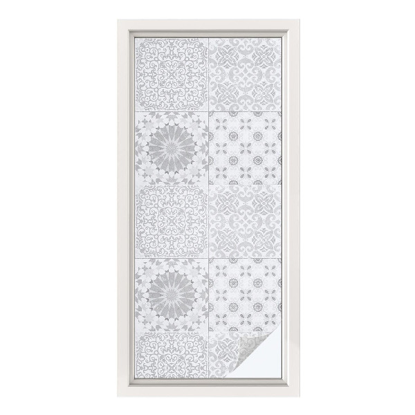 Colored window film stained glass Classic elegance