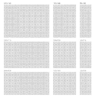 Frosted glass film stained glass effect Floral symmetry