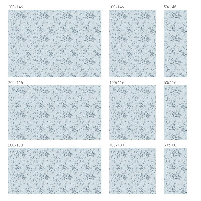 Patterned window film Subtle flowers