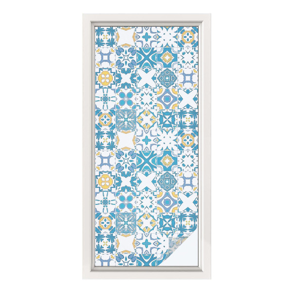 Frosted glass film stained glass effect Mosaic patterns