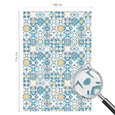 Frosted glass film stained glass effect Mosaic patterns