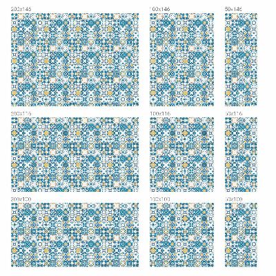Frosted glass film stained glass effect Mosaic patterns