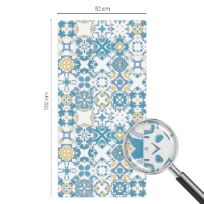 Frosted glass film stained glass effect Mosaic patterns