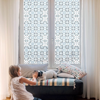 Privacy window film Geometric patterns