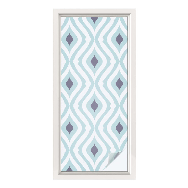 Patterned window film Modern elegance