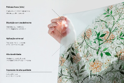 Patterned window film Modern elegance