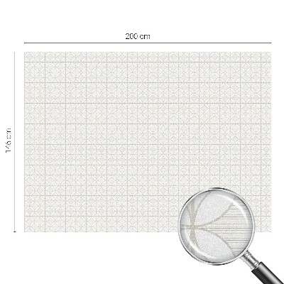 Frosted glass film stained glass effect Geometric patterns