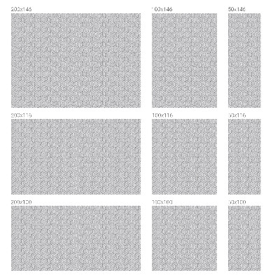 Frosted glass film stained glass effect Hexagonal solids