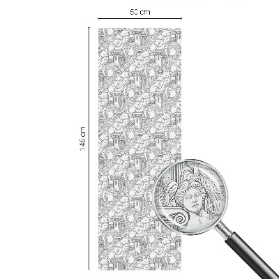 Frosted glass film stained glass effect Classic portraits