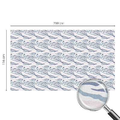 Privacy window film Zebra pattern