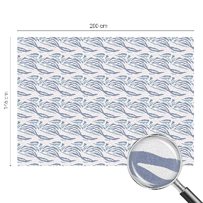 Privacy window film Zebra pattern