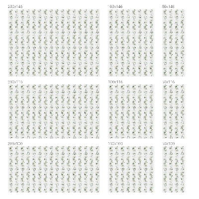 Opaque window film stained glass style Plant charm