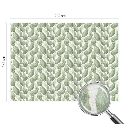 Privacy window film Green leaves