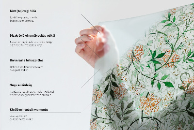 Privacy window film Green leaves