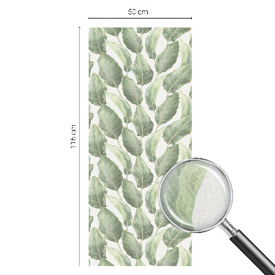 Privacy window film Green leaves