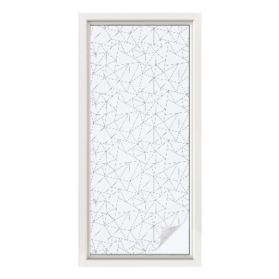 Colored window film stained glass Geometric patterns