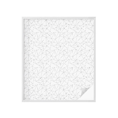 Colored window film stained glass Geometric patterns