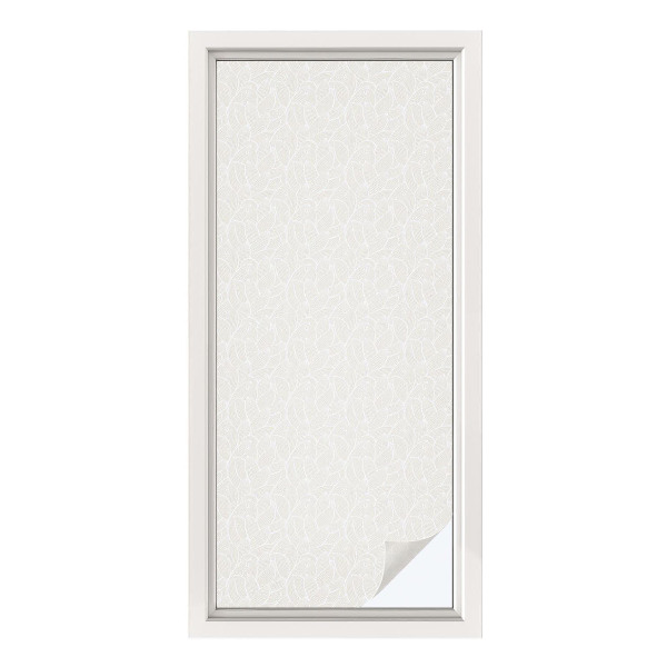 Colored window film stained glass Plant ornament