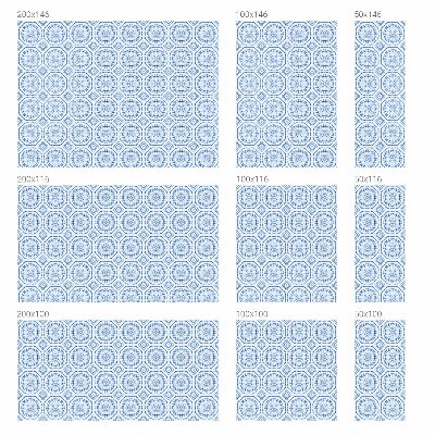 Opaque window film stained glass style Floral ornaments