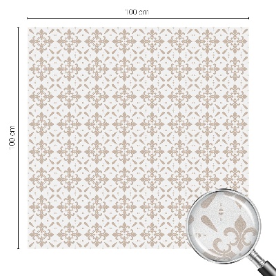 Colored window film stained glass Elegant patterns