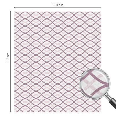 Patterned window film Oval shapes