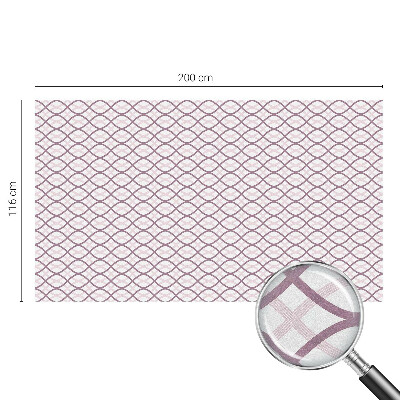 Patterned window film Oval shapes