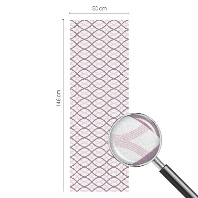 Patterned window film Oval shapes