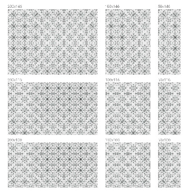 Colored window film stained glass Symmetrical ornaments