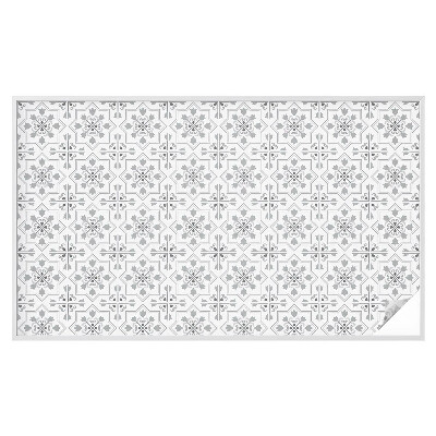 Colored window film stained glass Symmetrical ornaments