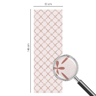 Colored window film stained glass Floral patterns