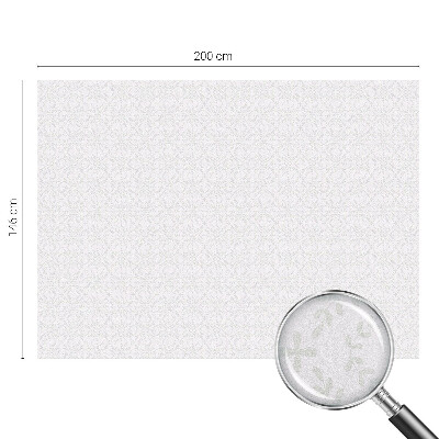 Frosted glass film stained glass effect Plant symmetry