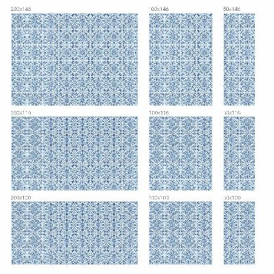 Patterned window film Floral ornament