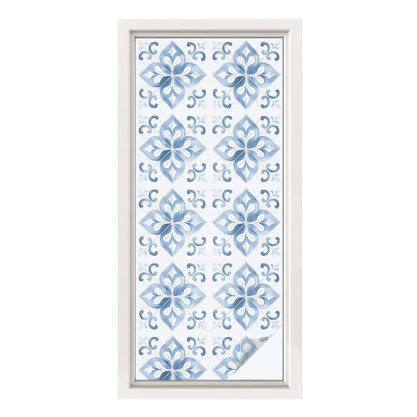 Frosted glass film stained glass effect Classic elegance