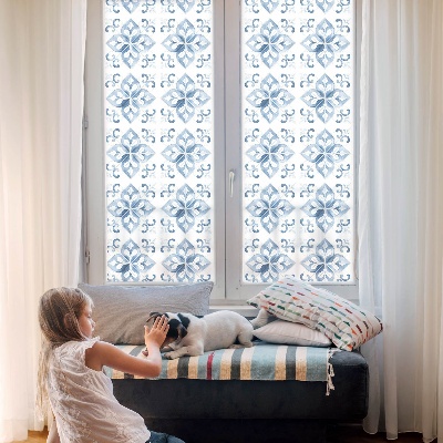 Frosted glass film stained glass effect Classic elegance