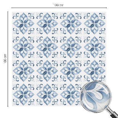 Frosted glass film stained glass effect Classic elegance