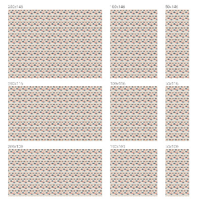 Privacy window film Fan pattern