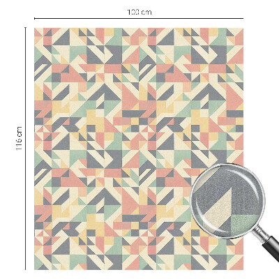 Opaque window film stained glass style The Energy of Geometry