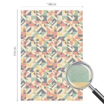 Opaque window film stained glass style The Energy of Geometry