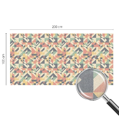 Opaque window film stained glass style The Energy of Geometry