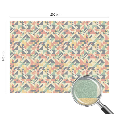 Opaque window film stained glass style The Energy of Geometry