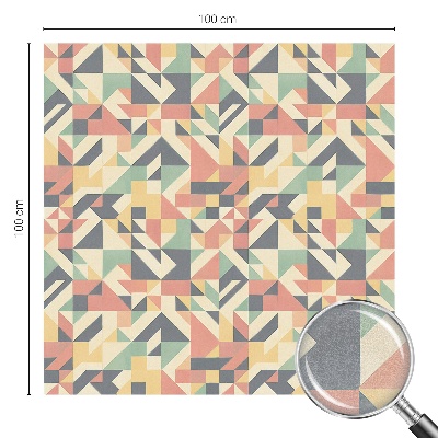 Opaque window film stained glass style The Energy of Geometry