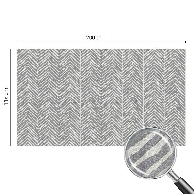 Privacy window film Zigzag pattern