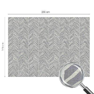 Privacy window film Zigzag pattern