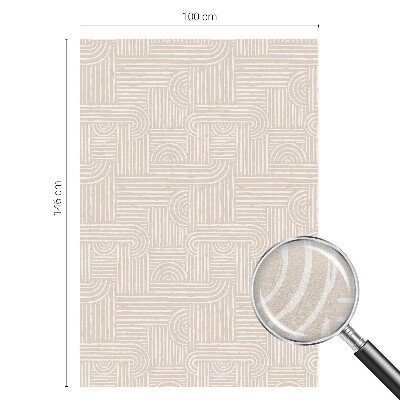 Frosted glass film stained glass effect Geometric pattern