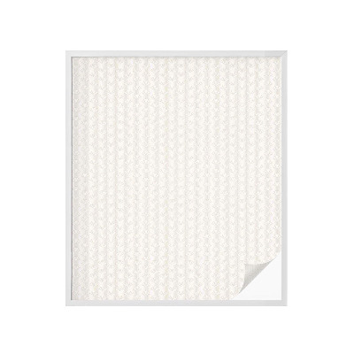 Opaque window film stained glass style Delicate bow