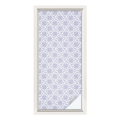 Patterned window film Purple Symmetry