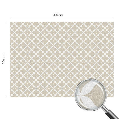 Frosted glass film stained glass effect Geometric leaves